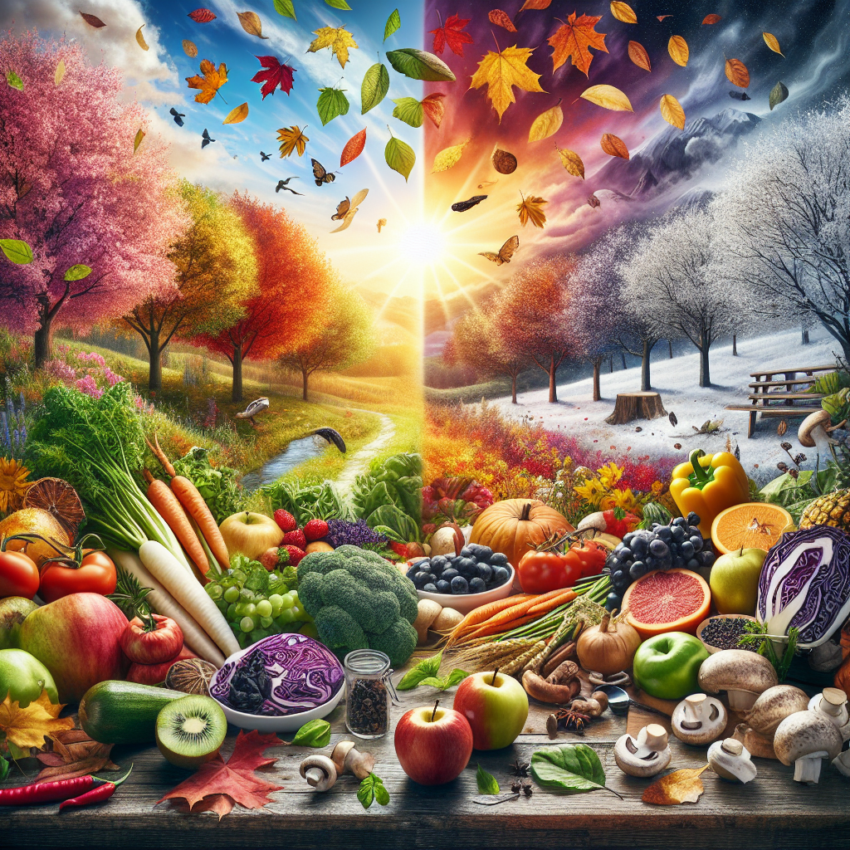 Smag på sæsonen: Sådan skifter menuen med årstiderne